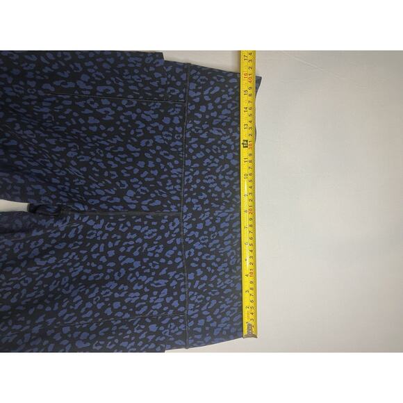 Athlete Ultimate Stash Pocket Camo 7/8 Tight Pant, Blue/Black Size XL - Picture 4 of 7